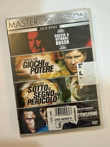 Dvd jack ryan quadrilogia - dvd,