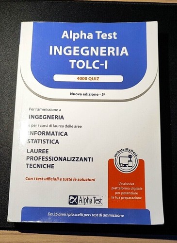Alpha test ingegneria - alpha, tolc-i