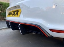 Rear wings bumper - rear,