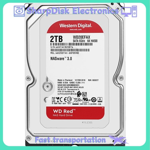 Red 2tb wd20efax 5400rpm - red,