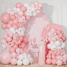 Kit Arco Palloncini Rosa, 130