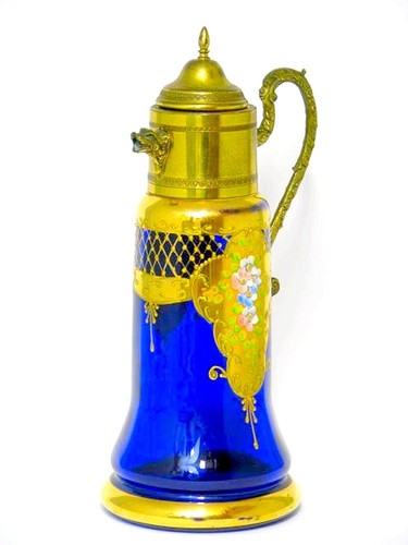 Antica caraffa sfarzosa murano - sfarzosa,
