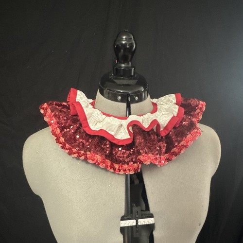 Costume pagliaccio circo rosso - pagliaccio/circo,