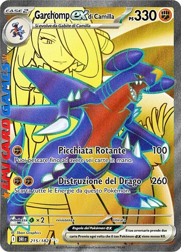 Garchomp camilla 215 - garchomp, 215/182