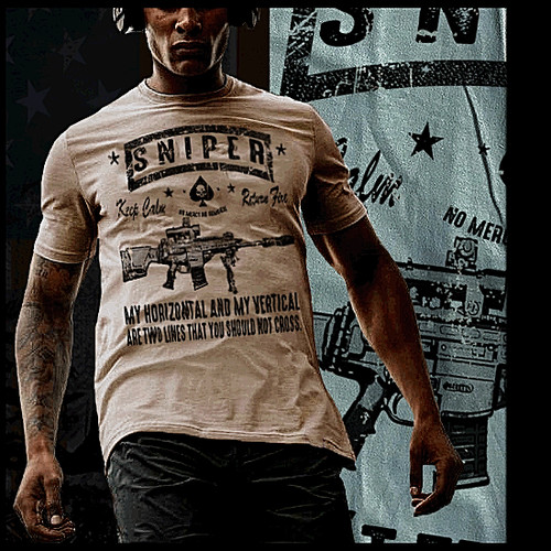 Sniper shirt military - sniper,