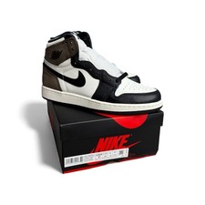 Air Jordan 1 Reto High OG GS Dark Mocha 575441-105 NUOVO taglia 7Y GS / donna 8,5