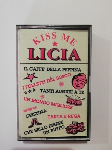 Musicassetta kiss licia - musicassetta,