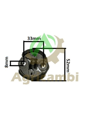 Frizione decespugliatore pompa
