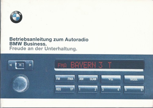 Bmw autoradio business 1998 - business,