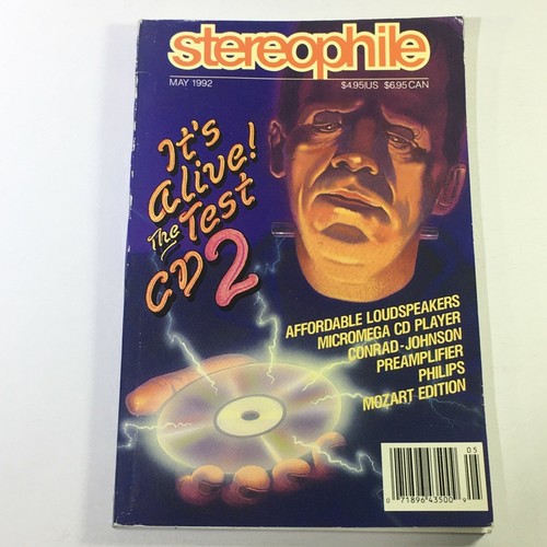 Stereophile magazine may - may, 1992