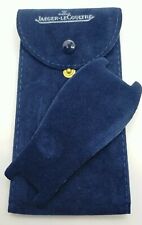 SACCHETTO PER OROLOGI JAEGER LE COULTRE VELLUTO 7X13.5mm CON PATTINA E BOTTONE