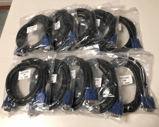 Lotto n. 10 cavo video VGA