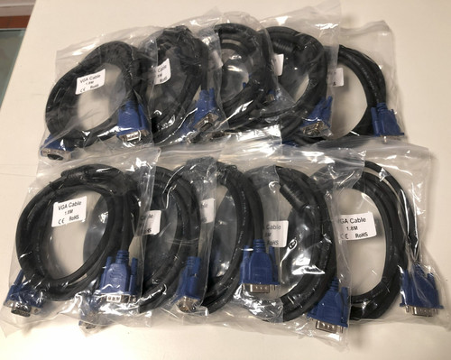 Lotto cavo video vga - n.,