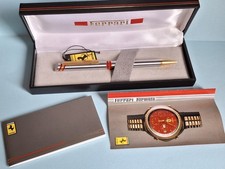 FERRARI FORMULA Cartier acciaio/oro Penna a Sfera Anni 80 - Come Nuova 