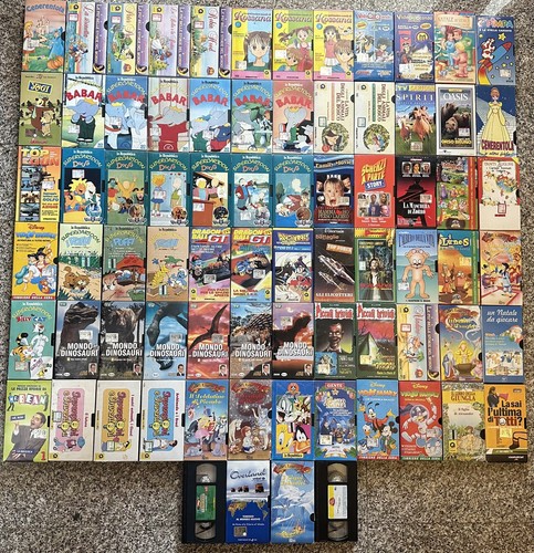 Lotto videocasse vhs - 76,