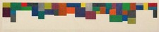 Sol LeWitt - Rectangles of Color (Pecci) - Original WOODCUT - Hand Signed - 1994