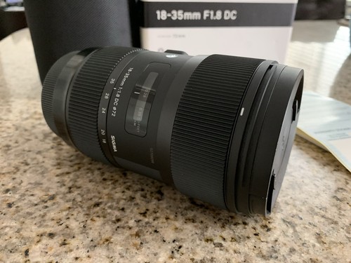 Sigma obiettivo f 1 8 - 18-35, mm