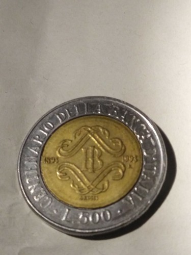 500 lire centenario - 500,