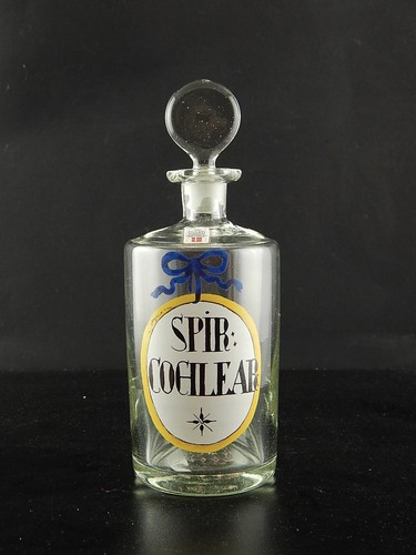 Vintage holmegaard pharmacy - holmegaard,