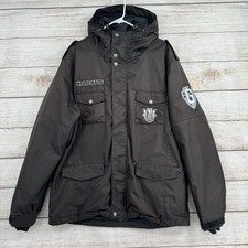 Giacca snowboard granata uomo