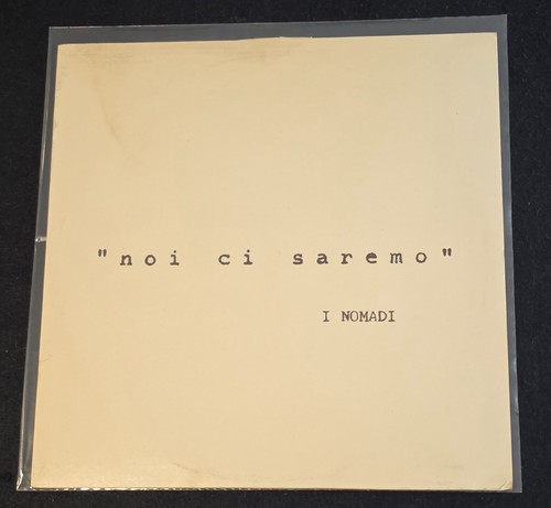 Nomadi noi saremo lp - noi,