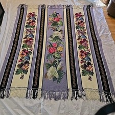 Coperta tunisina all'uncinetto