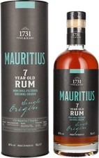 1731 Fine & Rare MAURITIUS 7 Years Old Single Origin Rum 46% Vol. 0,7l in