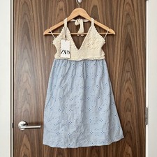 Mini Abito Zara Crema Maglia