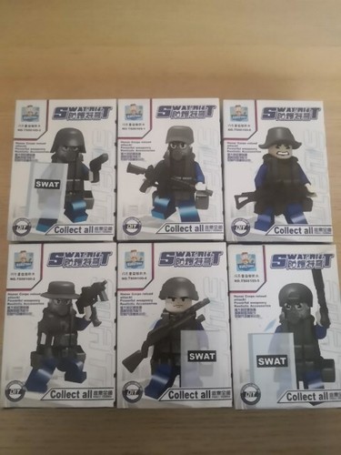 Personaggi tipo lego swat - personaggi, set