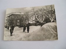 L'Aquila - Campo di Giove m. 1064 paesaggio invernale - spedita f. g. piega vert