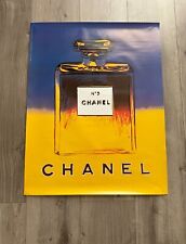 1997 Manifesto Poster Originale Andy Warhol - CHANEL N°5 pubblicità vintage 