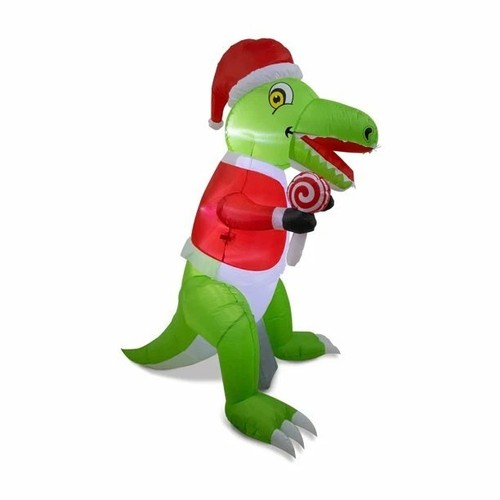 Dinosauro babbo natale - babbo,