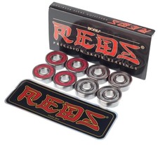 Cuscinetti Skate A Sfera Bones Reds - Precision Bearings Skateboard Roller
