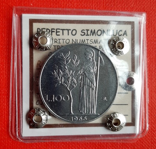 100 lire 1966 - 100,