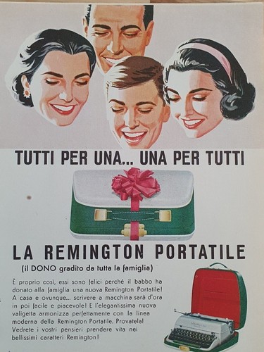 Macchina scrivere remington - macchina,