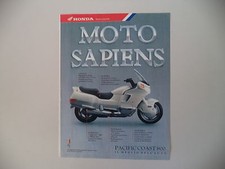 advertising Pubblicità 1989 MOTO HONDA PC PACIFIC COAST 800