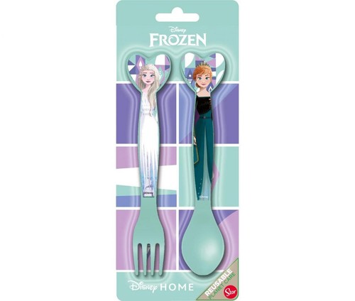 Set posate bambini plastica - bambini, in