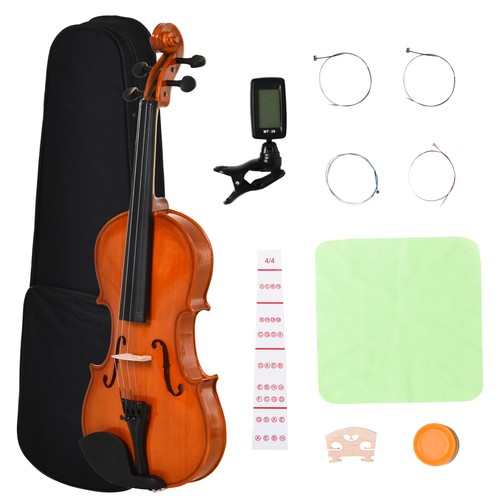 Homcom violino per adulti - violino,