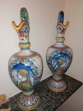 Coppia Di Anfore Ceramica di Deruta