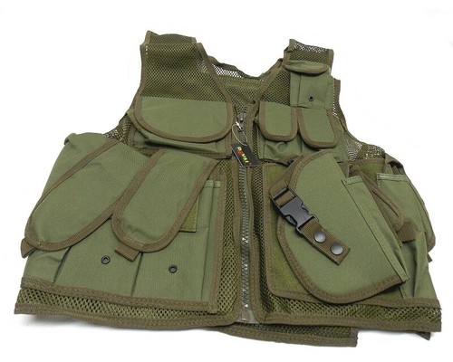 Gilet tattico con fondina