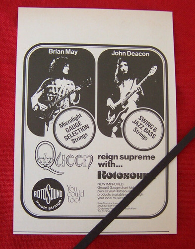 Queen brian may john deacon - queen,