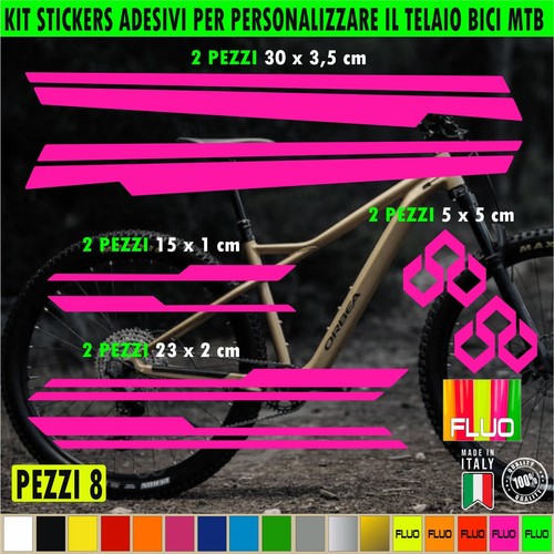 Adesivi bici mtb compatibili - adesivi,
