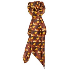 Sciarpa da donna marrone con