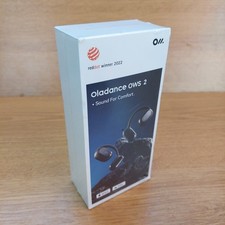 Oladance OWS2 Cuffie Wireless Orecchio Aperto, Blu Interstellare, Bluetooth, Nuove!
