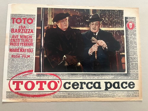 Fotobusta originale film - fotobusta, toto'