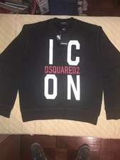 Felpa Nera Dsquared2