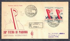 1952 FDC ITALIA TRIESTE ZONA A