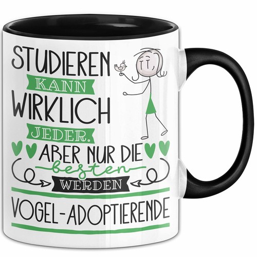 Tazza adozione uccellini - adozione,