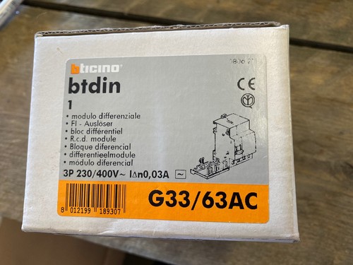Bticino g33 63ac din - bticino, g33/63ac
