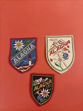 Lotto Toppa Stemma Ricamato Vintage Alagna